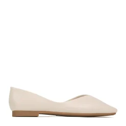 ADRIANA LEATHER BALLET FLATS>EOS Footwear New