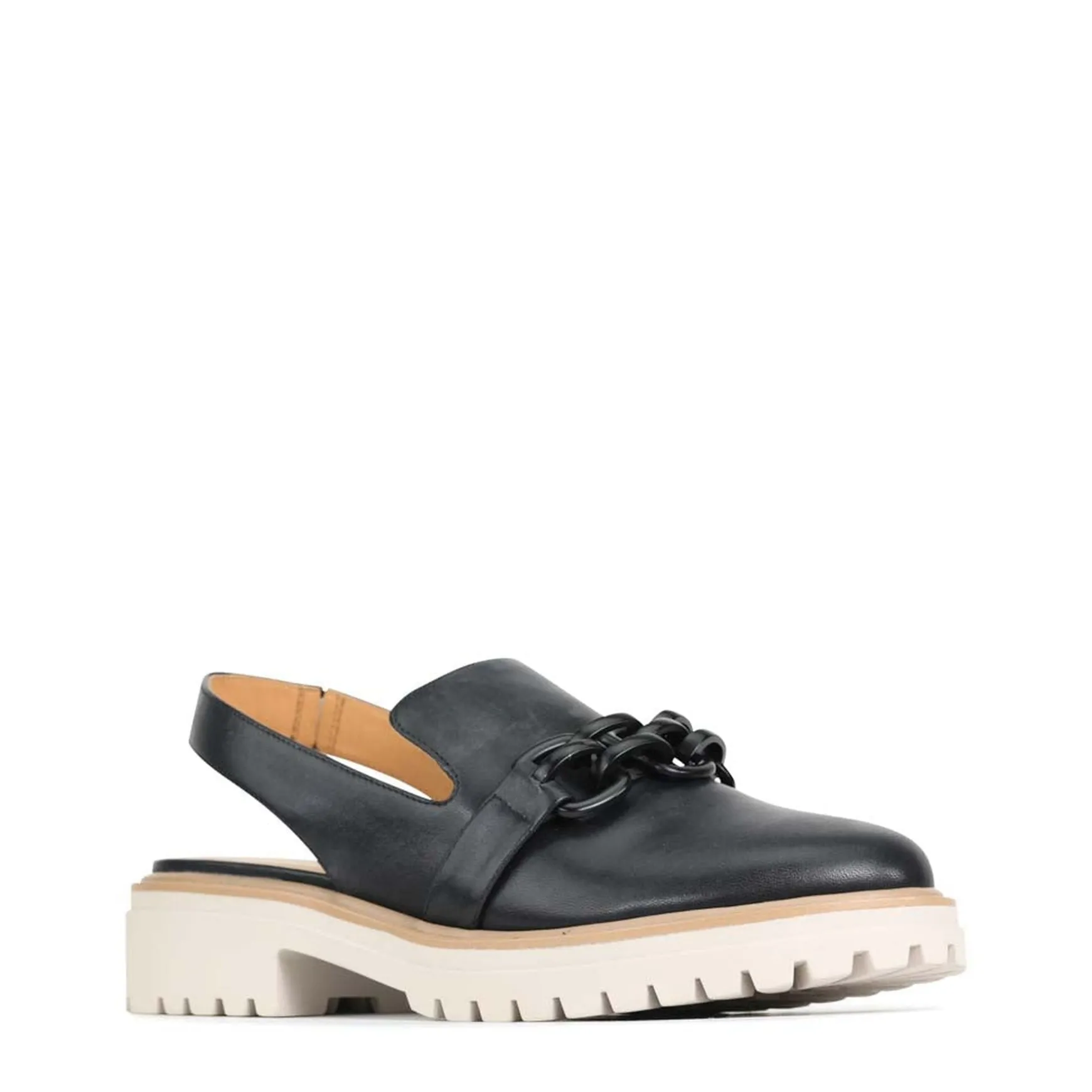 ANI SLING-BACK LOAFER LEATHER>EOS Footwear Best
