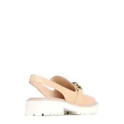 ANI SLING-BACK LOAFER LEATHER><noscript><img width=
