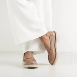 ANITA HEEL LOAFERS LEATHER>EOS Footwear Online