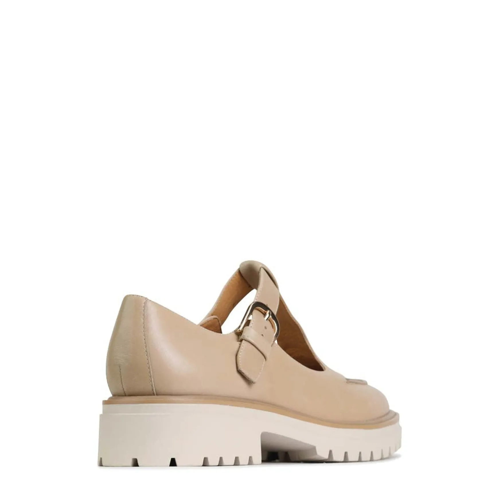 ANJA T-BAR LOAFERS LEATHER>EOS Footwear Clearance