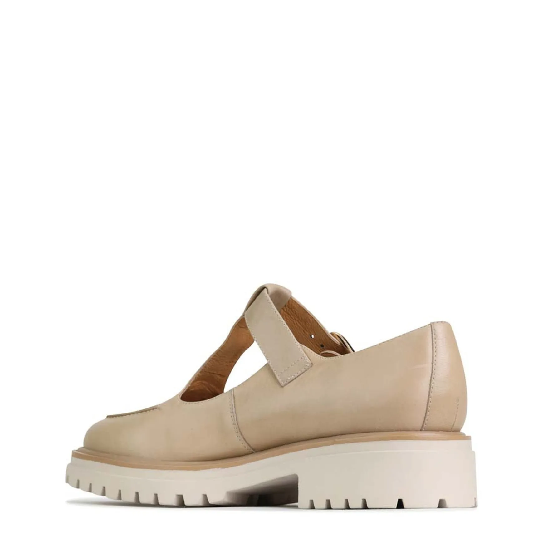 ANJA T-BAR LOAFERS LEATHER>EOS Footwear Clearance