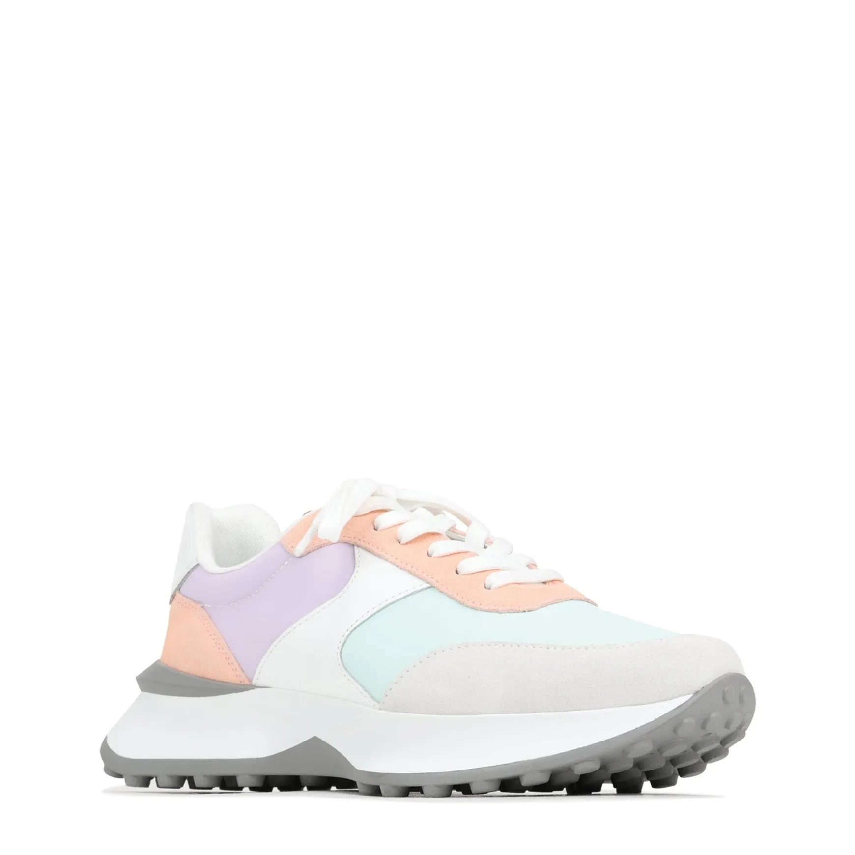 BLISS LEATHER CHUNKY SNEAKERS>EOS Footwear Cheap