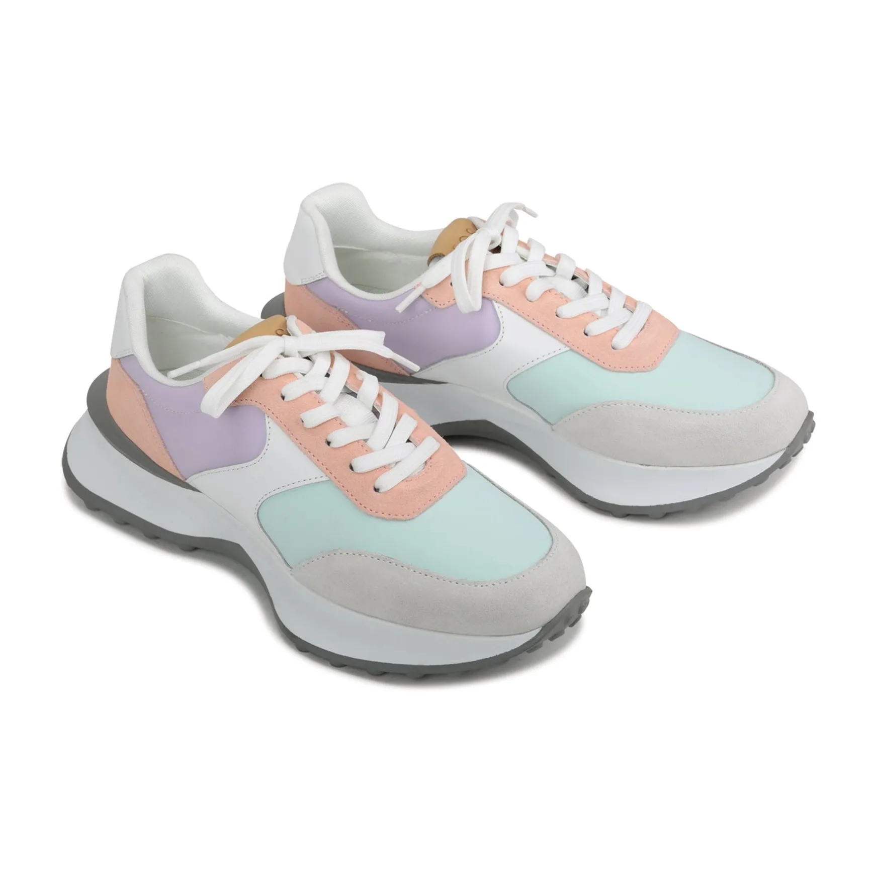 BLISS LEATHER CHUNKY SNEAKERS>EOS Footwear Cheap