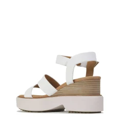 BROOKE LEATHER WEDGE SANDAL><noscript><img width=