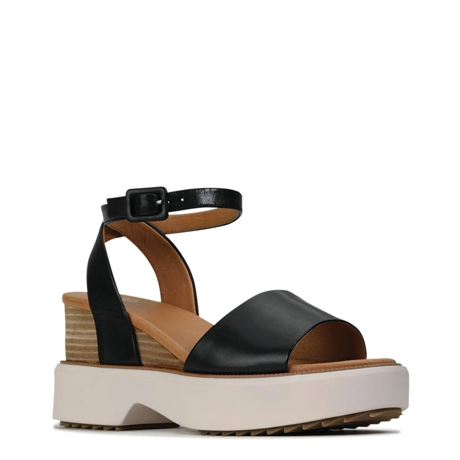 BRYCE WEDGE SANDALS LEATHER>EOS Footwear Flash Sale