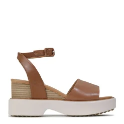 BRYCE WEDGE SANDALS LEATHER><noscript><img width=