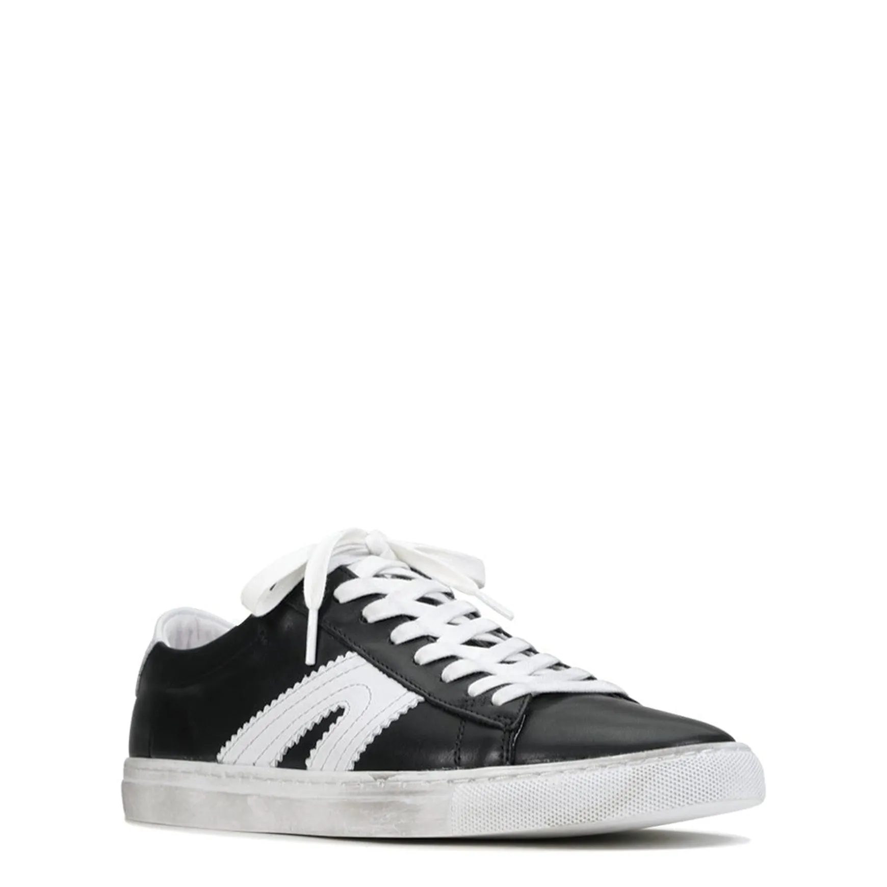 BURN LOW-TOP LEATHER SNEAKERS>EOS Footwear Shop