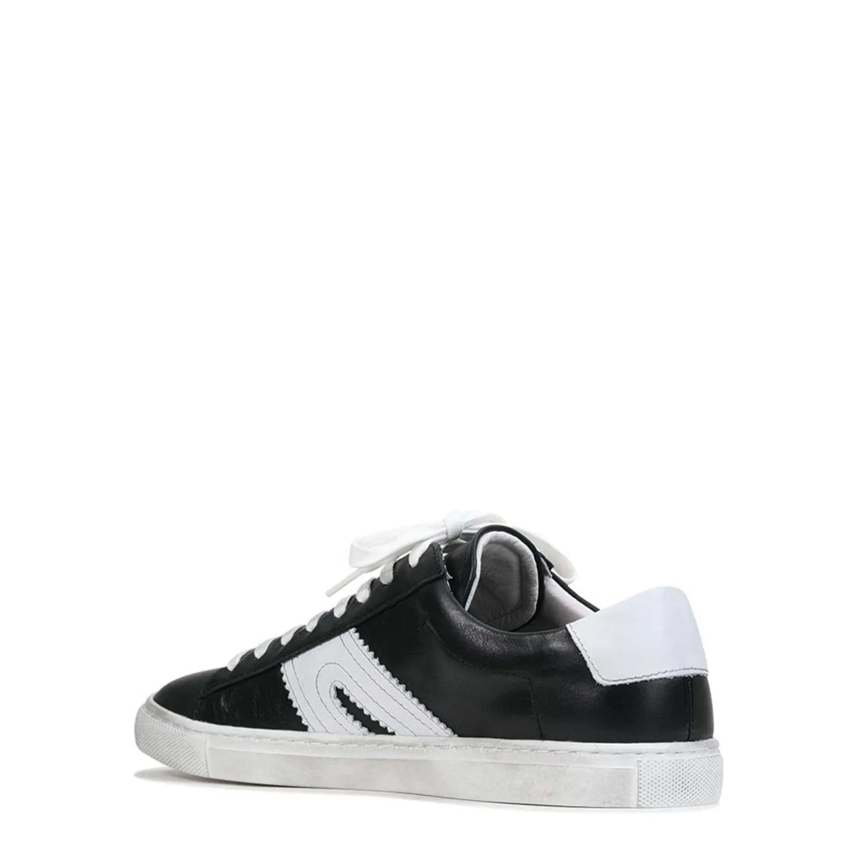 BURN LOW-TOP LEATHER SNEAKERS>EOS Footwear Shop