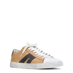 BURN LOW-TOP LEATHER SNEAKERS><noscript><img width=