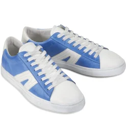 BURN LOW-TOP LEATHER SNEAKERS><noscript><img width=