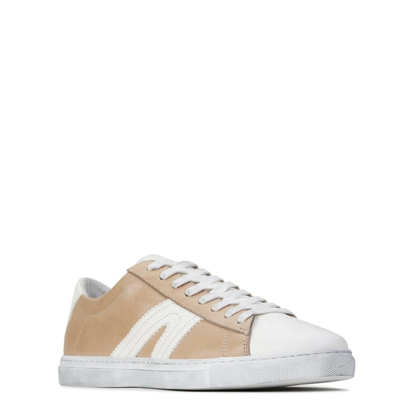 BURN LOW-TOP LEATHER SNEAKERS>EOS Footwear Shop