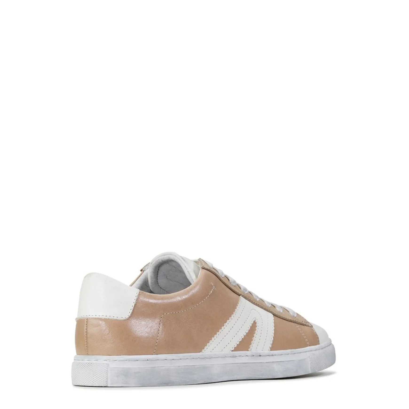 BURN LOW-TOP LEATHER SNEAKERS>EOS Footwear Shop
