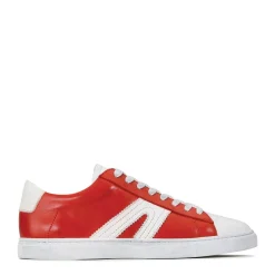 BURN LOW-TOP LEATHER SNEAKERS><noscript><img width=