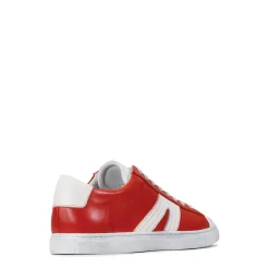 BURN LOW-TOP LEATHER SNEAKERS><noscript><img width=