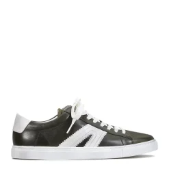 BURN LOW-TOP LEATHER SNEAKERS><noscript><img width=