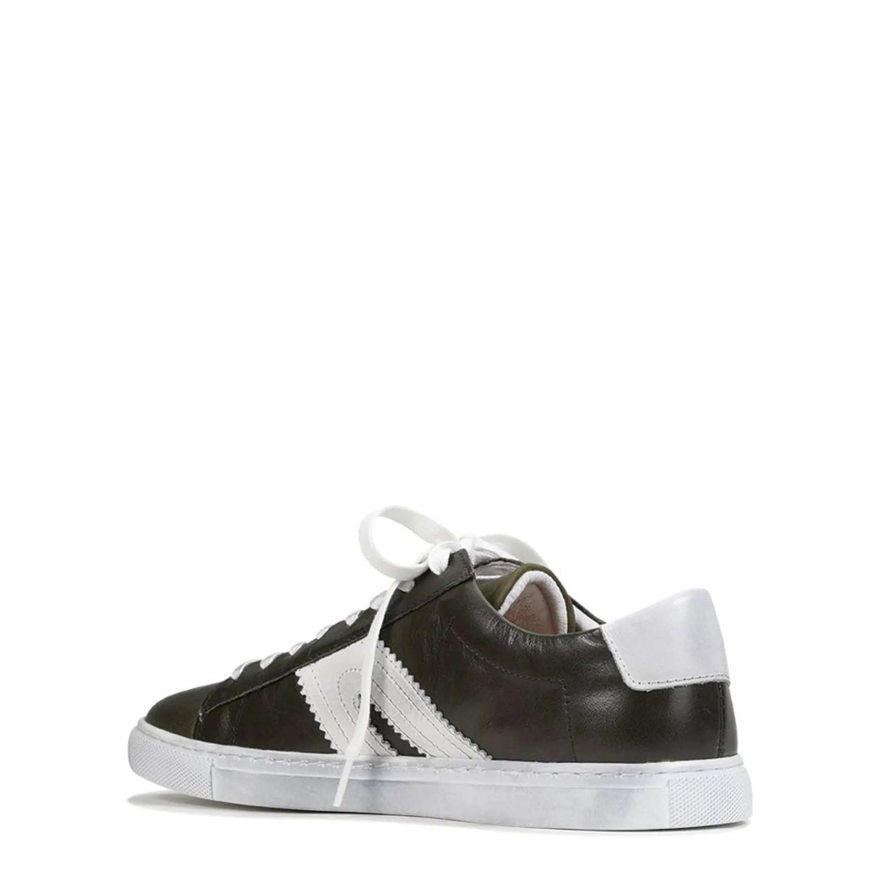 BURN LOW-TOP LEATHER SNEAKERS>EOS Footwear Shop