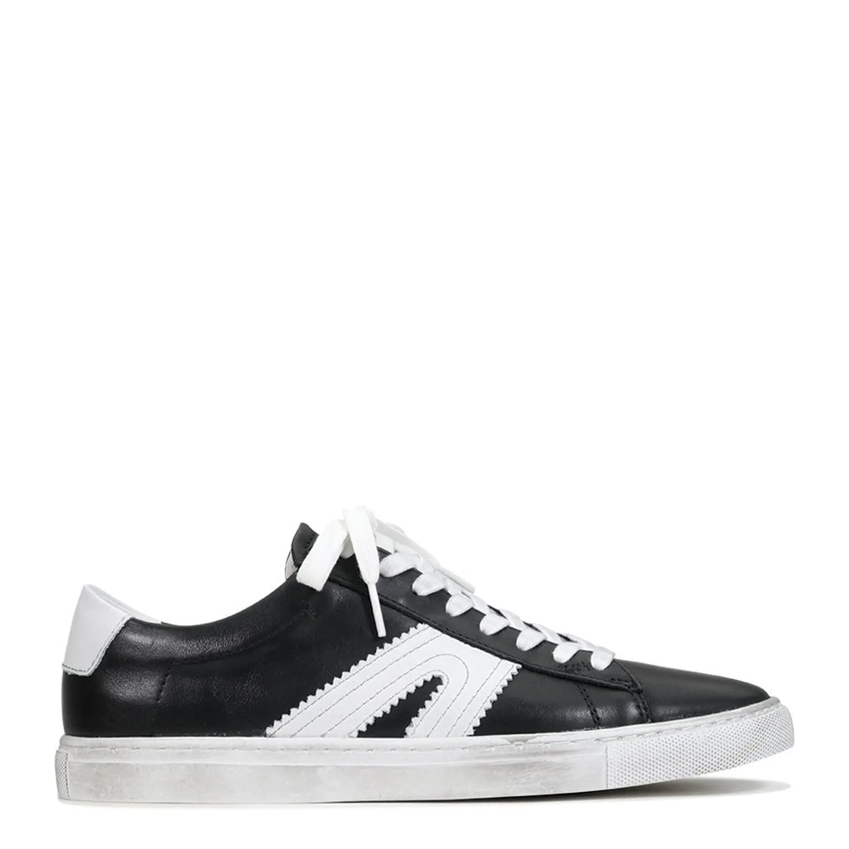 BURN LOW-TOP LEATHER SNEAKERS>EOS Footwear Shop