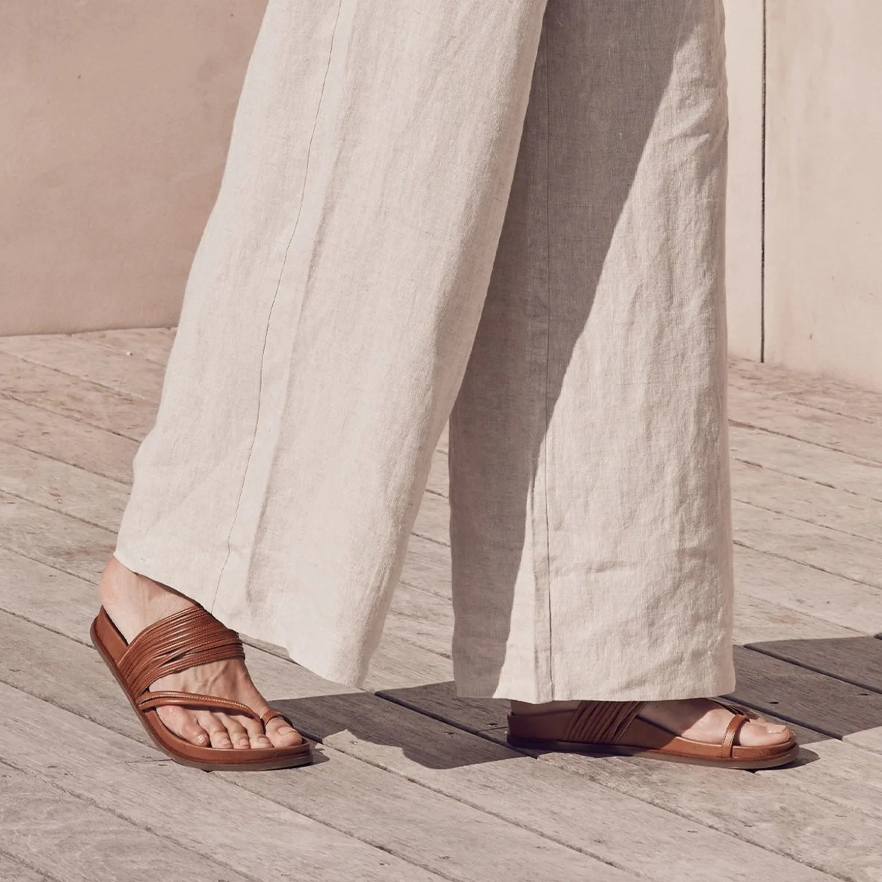 CARMELLA LEATHER SANDALS>EOS Footwear Cheap