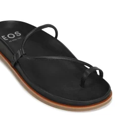 CARMINE LEATHER SANDALS><noscript><img width=