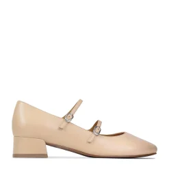 CESSIE LEATHER MARY JANE HEELS><noscript><img width=