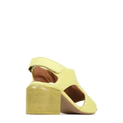 CHARICE LEATHER BLOCK HEEL SANDALS><noscript><img width=
