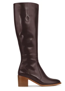 CIANNA LEATHER LONG BOOTS><noscript><img width=