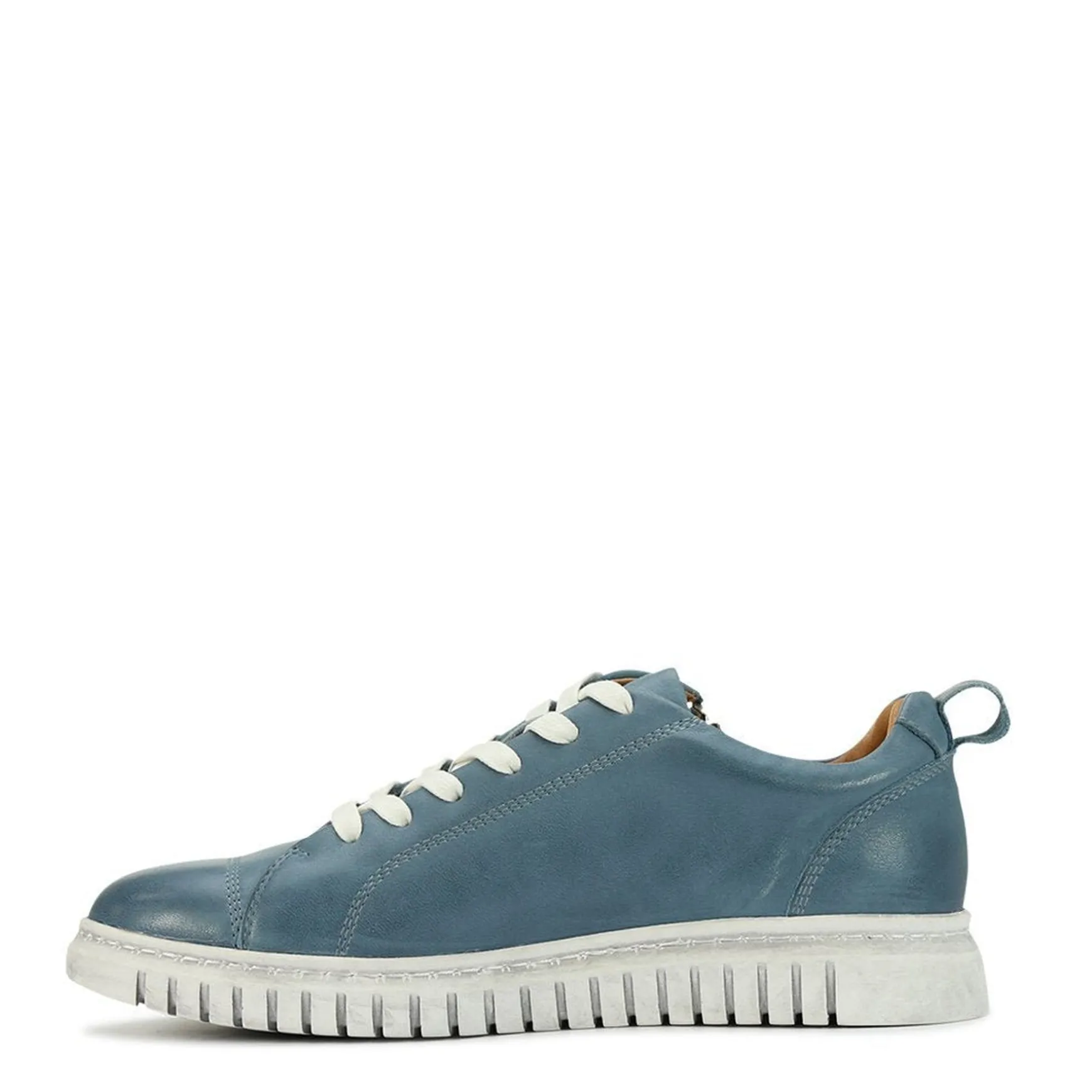 CLARENCE LOW-TOP ZIPPER SNEAKER LEATHER>EOS Footwear New