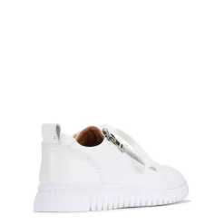 CLARENCE LOW-TOP ZIPPER SNEAKER LEATHER><noscript><img width=