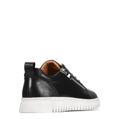 CLARENCE LOW-TOP ZIPPER SNEAKER LEATHER><noscript><img width=