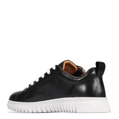 CLARENCE LOW-TOP ZIPPER SNEAKER LEATHER><noscript><img width=