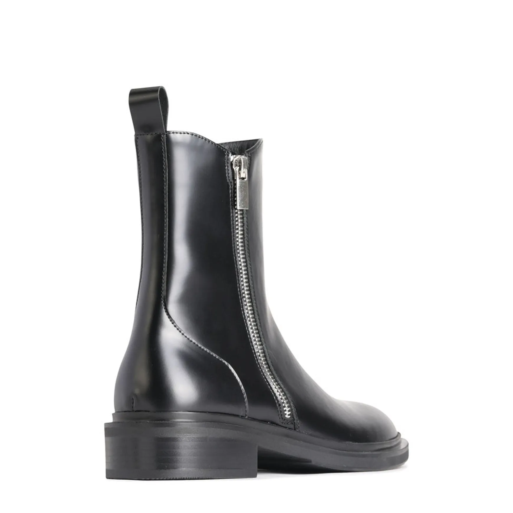 COLLETE ANKLE ZIP BOOTS LEATHER>EOS Footwear New