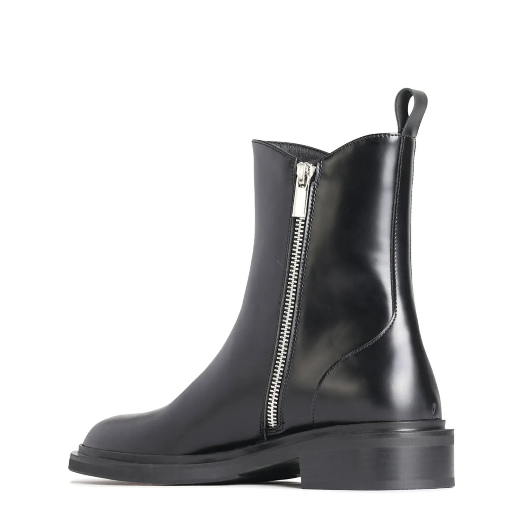 COLLETE ANKLE ZIP BOOTS LEATHER>EOS Footwear New