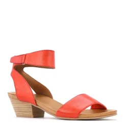 CUBO WOODEN STACK HEEL SANDALS LEATHER><noscript><img width=