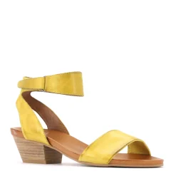 CUBO WOODEN STACK HEEL SANDALS LEATHER><noscript><img width=