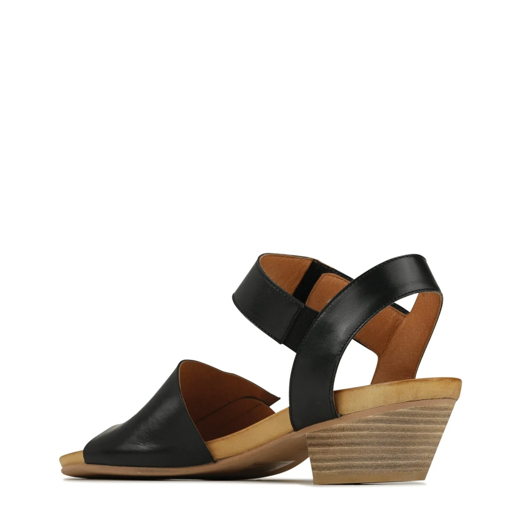 CURA ANKLE STRAP HEEL SANDALS LEATHER>EOS Footwear Sale