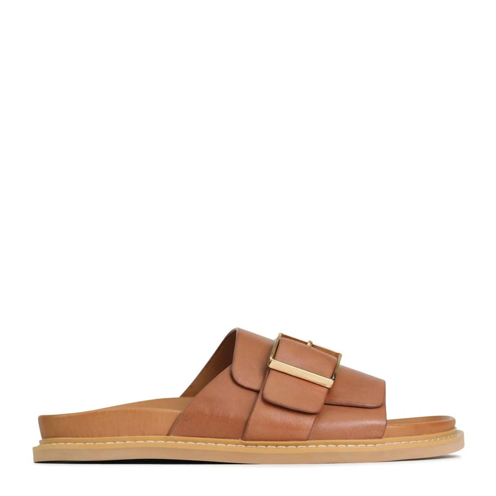 DEDE SLIDE LEATHER SANDALS>EOS Footwear Flash Sale