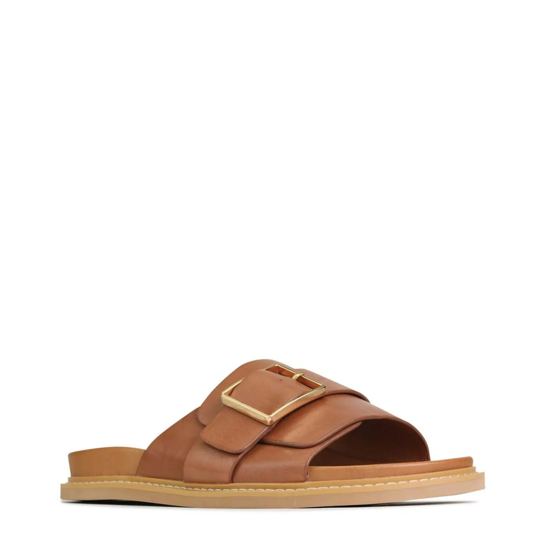 DEDE SLIDE LEATHER SANDALS>EOS Footwear Flash Sale