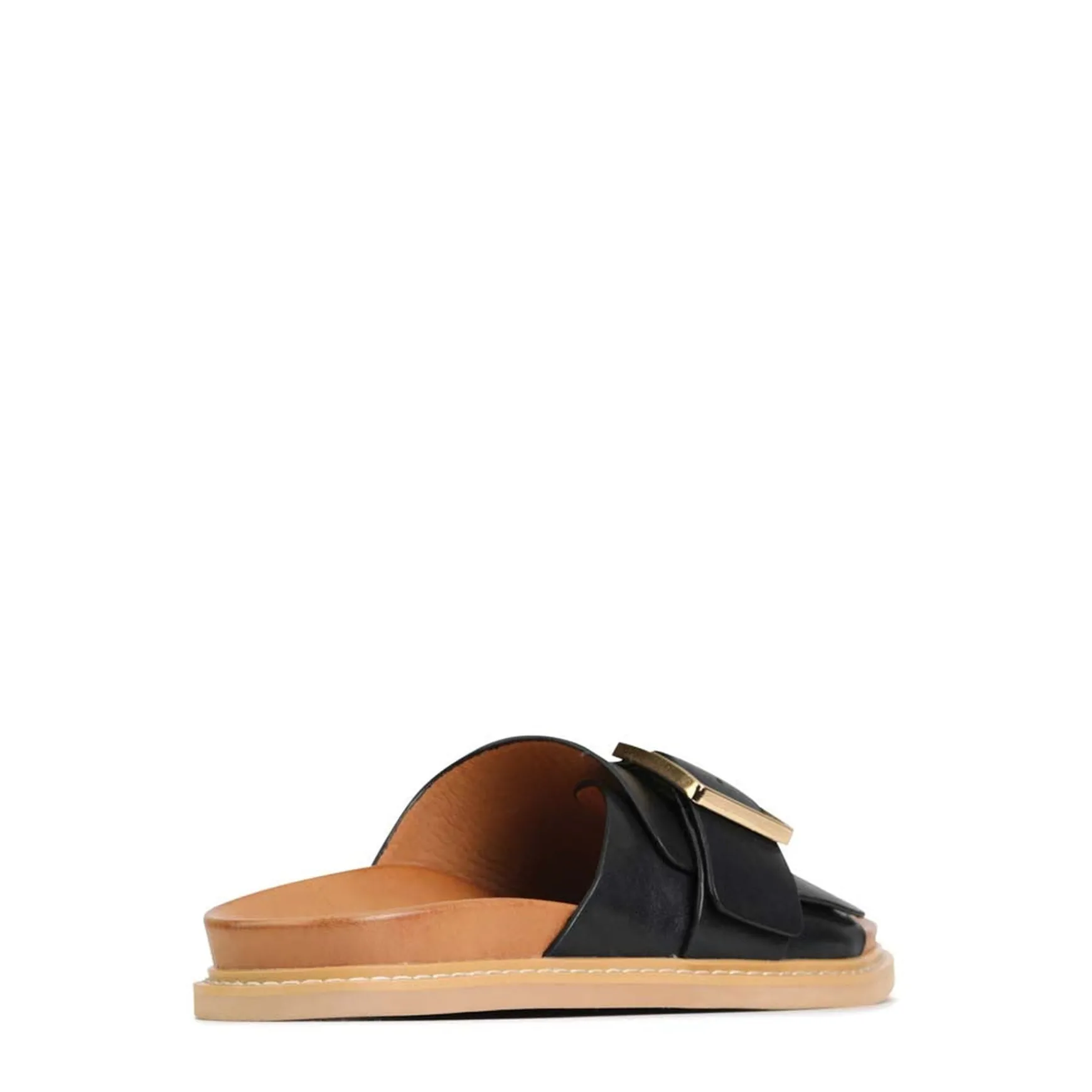 DEDE SLIDE LEATHER SANDALS>EOS Footwear Flash Sale