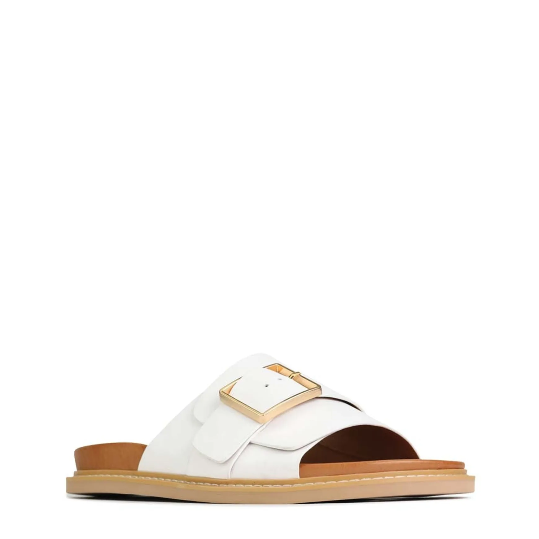 DEDE SLIDE LEATHER SANDALS>EOS Footwear Flash Sale