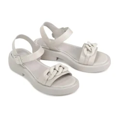 ELEESHA LEATHER SANDALS><noscript><img width=