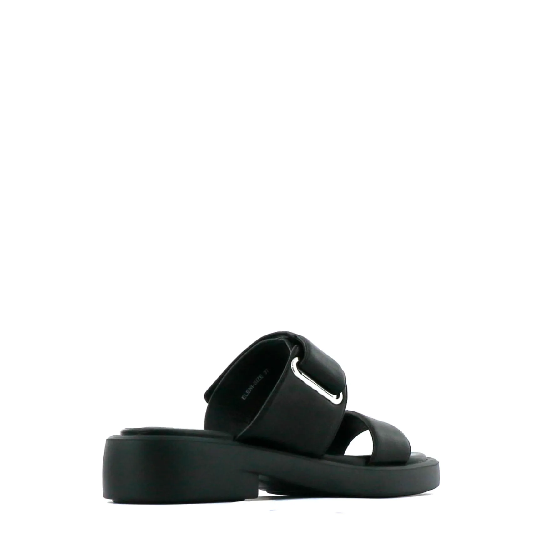 ELENI LEATHER HEEL SLIDE SANDALS>EOS Footwear Flash Sale