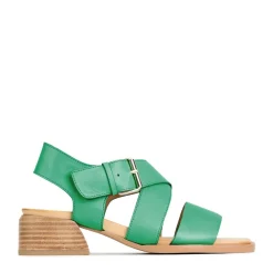 ELLI ANKLE STRAP SANDALS LEATHER><noscript><img width=