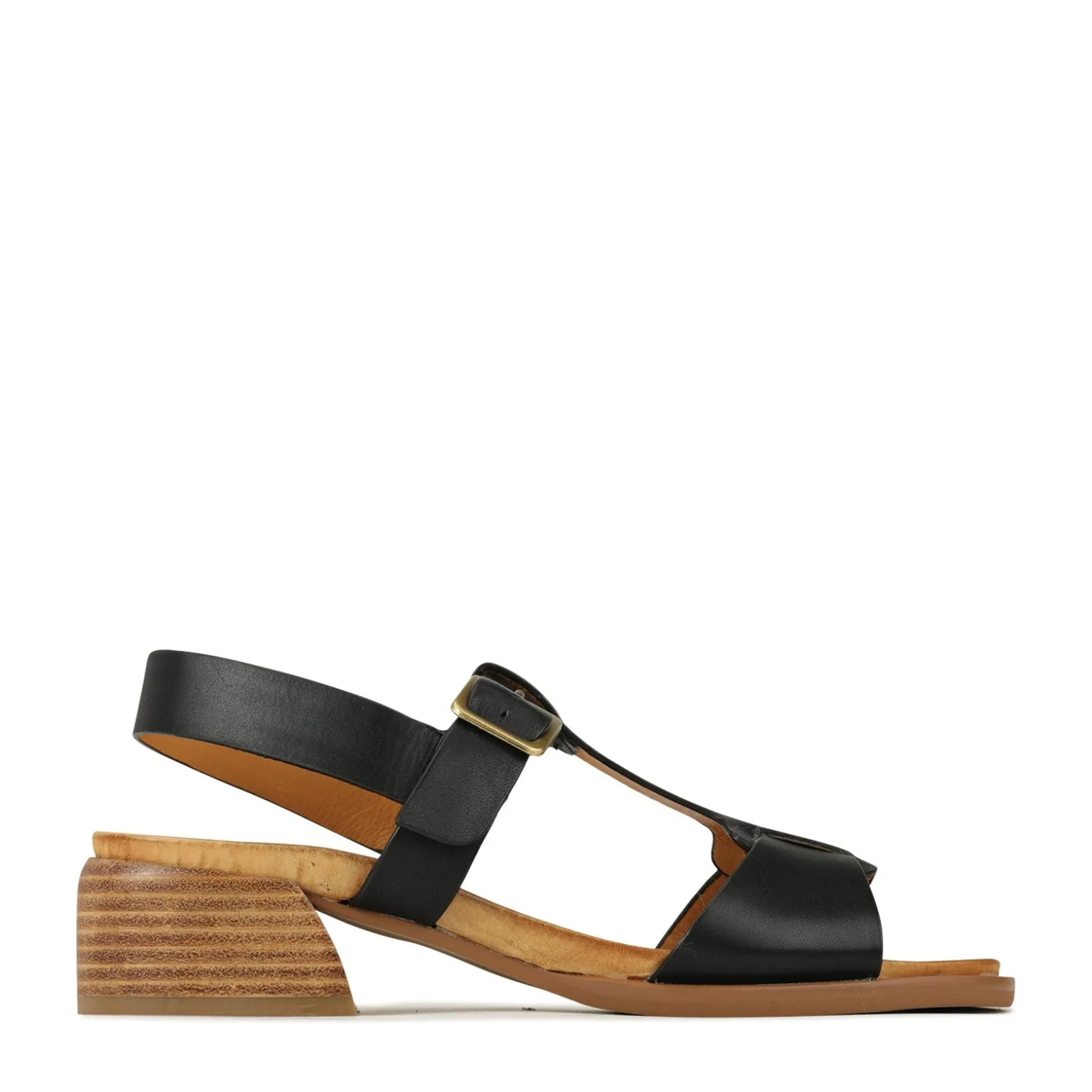 ELLIA SLING-BACK HEEL SANDALS LEATHER>EOS Footwear Online