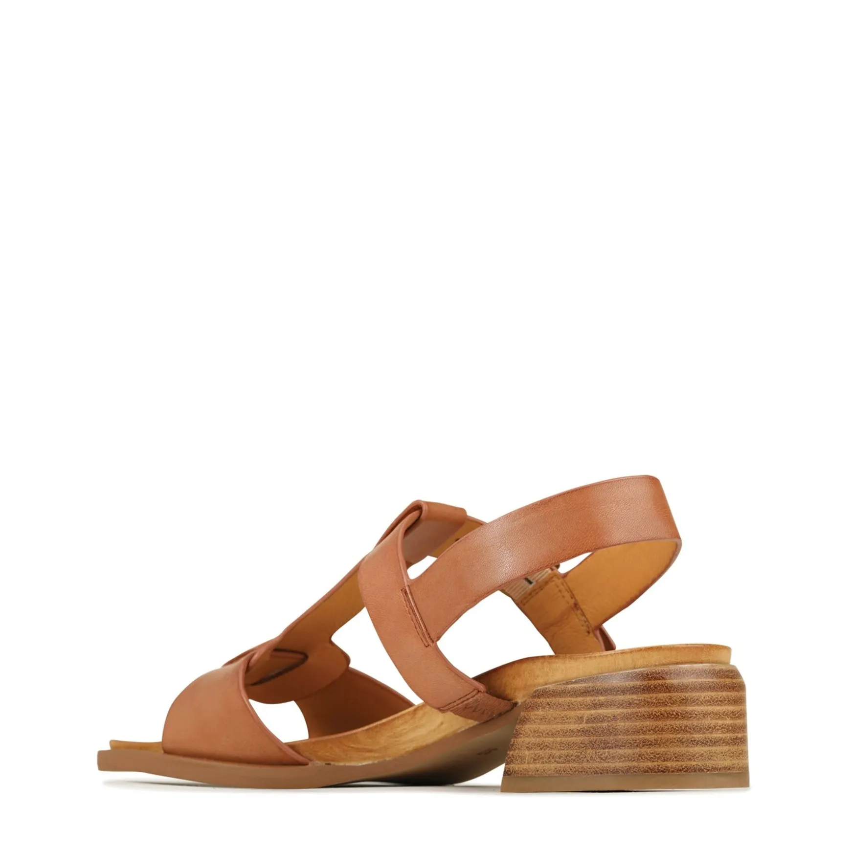 ELLIA SLING-BACK HEEL SANDALS LEATHER>EOS Footwear Online