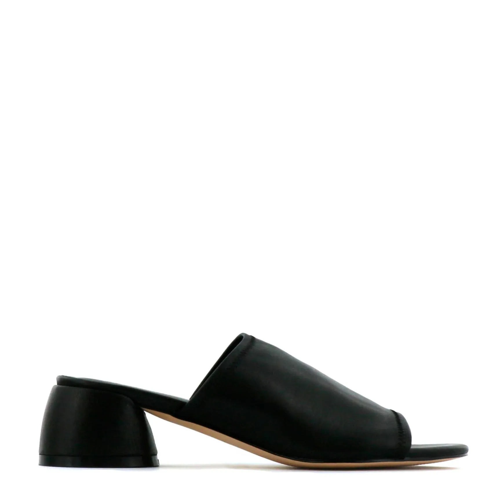 FIO LEATHER BLOCK HEEL SANDALS>EOS Footwear Cheap