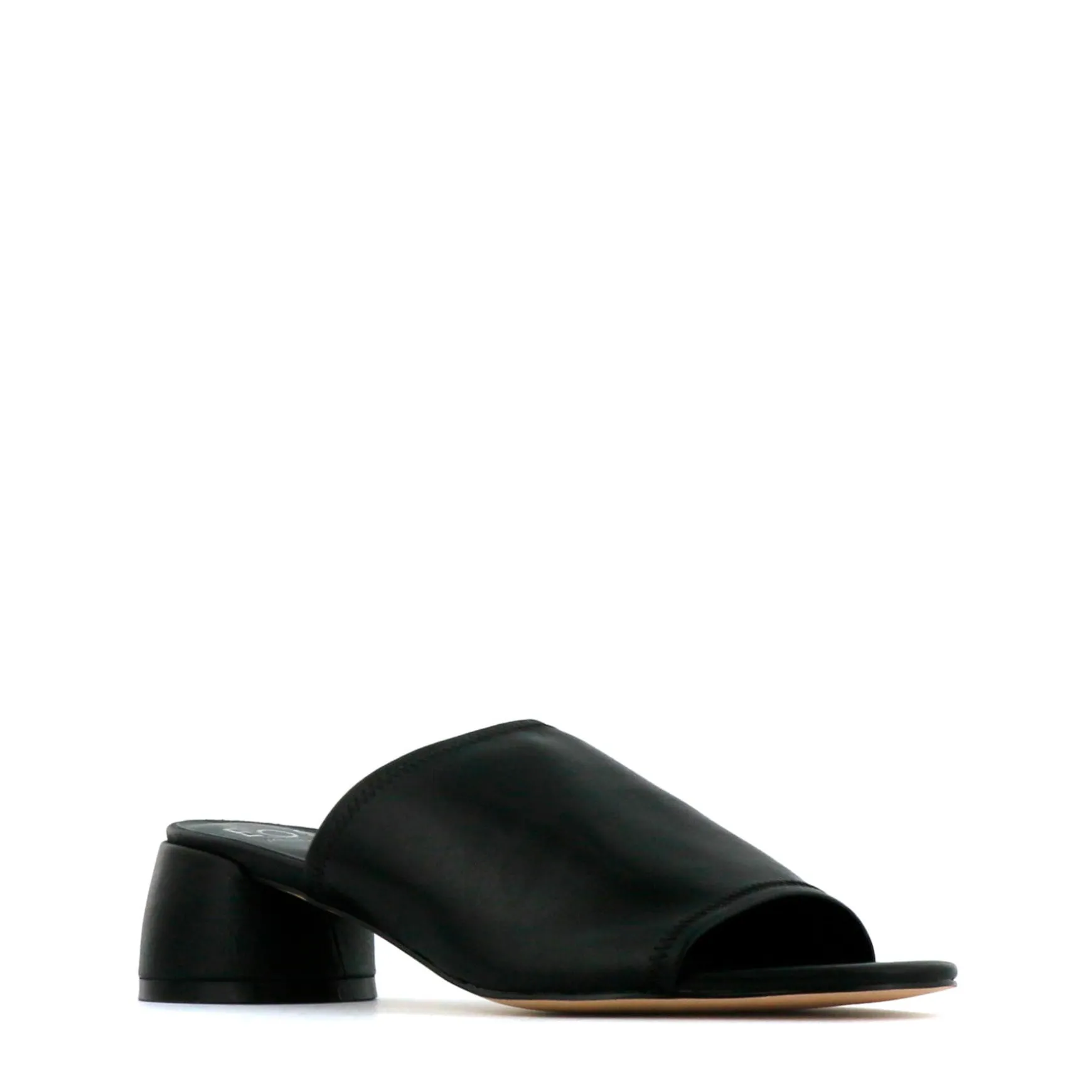 FIO LEATHER BLOCK HEEL SANDALS>EOS Footwear Cheap