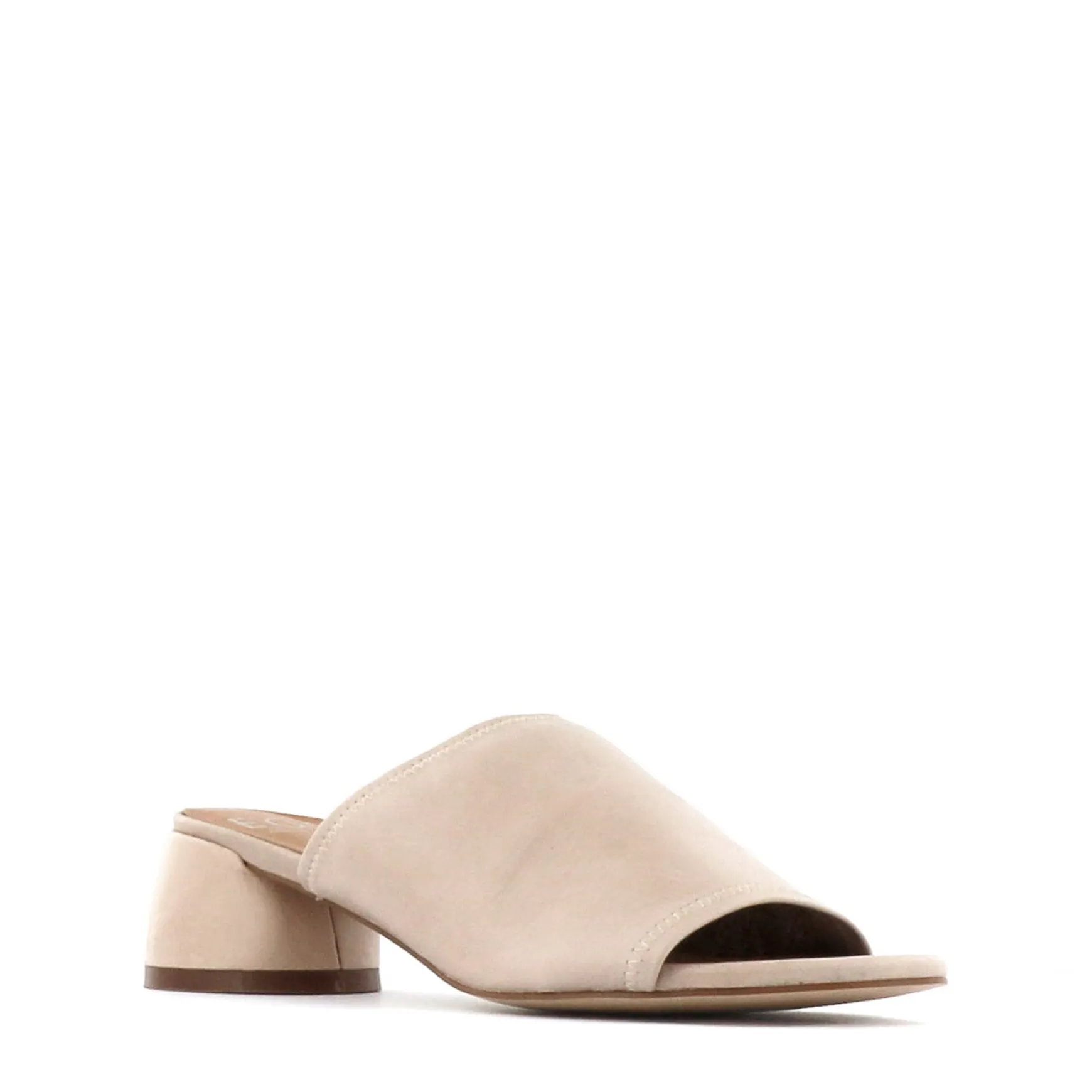 FIO LEATHER BLOCK HEEL SANDALS>EOS Footwear Cheap