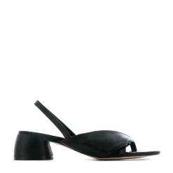 FIORELLO LEATHER HEEL SANDALS>EOS Footwear Online