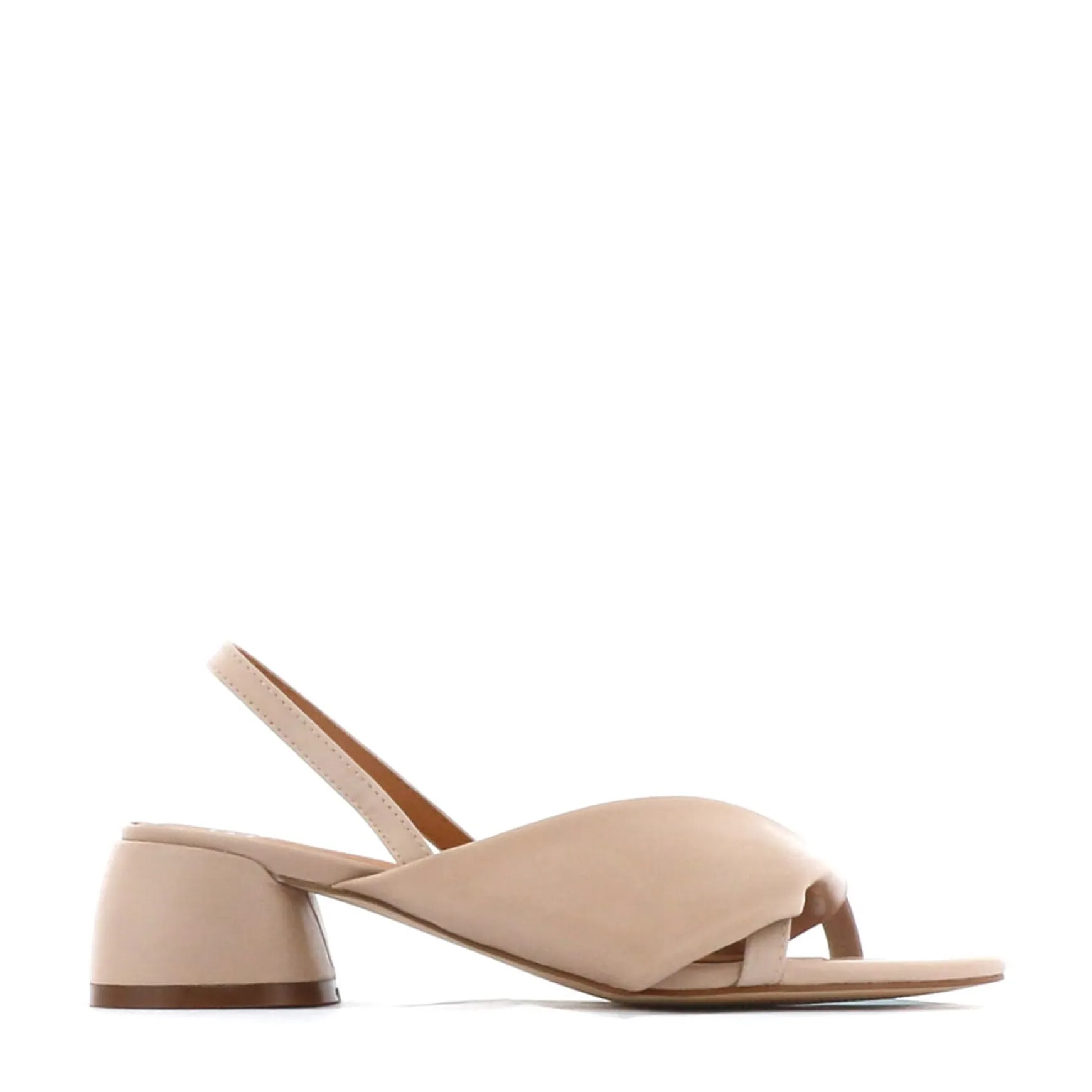 FIORELLO LEATHER HEEL SANDALS>EOS Footwear Online